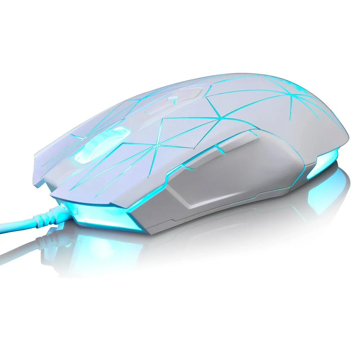 AJAZZ AJ52 Mouse 2500DPI ADNS-5050Gaming Chip 1000HZ Polling Rate Plug Play Wired 7 Programmable Buttons Mouse - Image 21