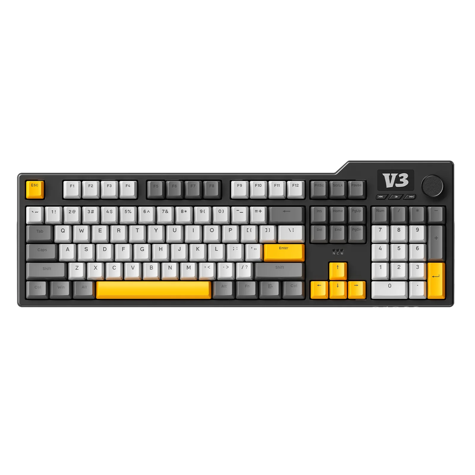 AJAZZ AK35I V3 MAX 104-key customized Keyboard TFT color screen Tri-mode RGB DIY - Image 18