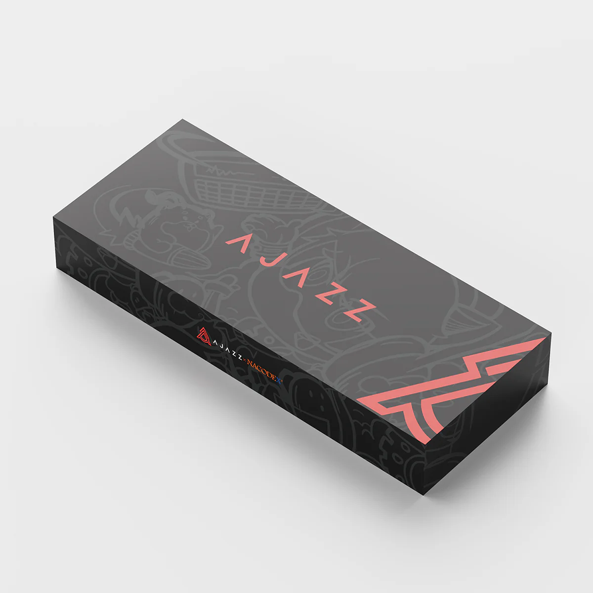 AJAZZ AK680 Keyboard wired Mixed color lights Dual key caps  Full key hot swappable - Image 12