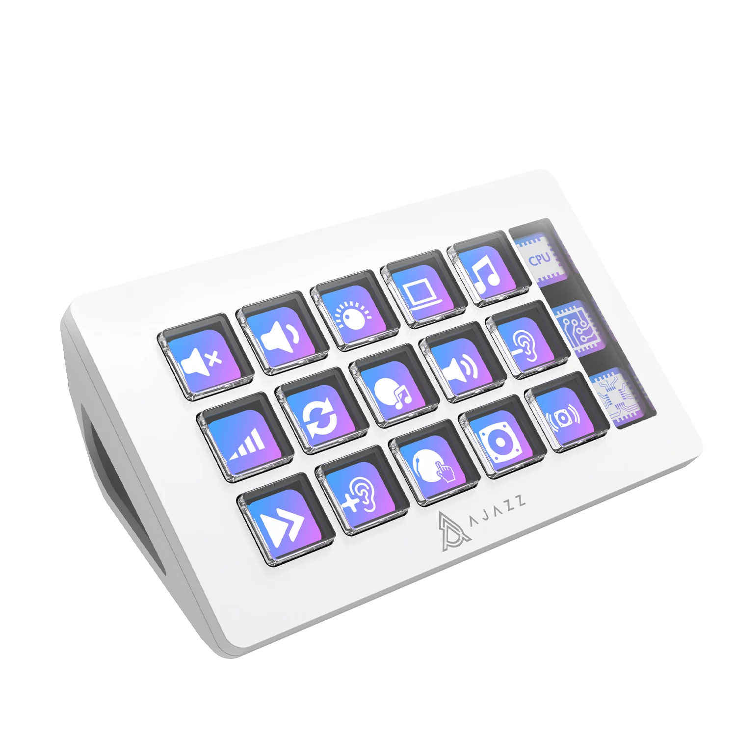 AJAZZ AKP153E Desktop Controller Console Panel With 15 Programmable Shortcut Keys, Detachable 40° Non-Slip Stand, Wired Connection, Compatible With Mac/Windows And Mainstream Live Streaming Software - Image 14
