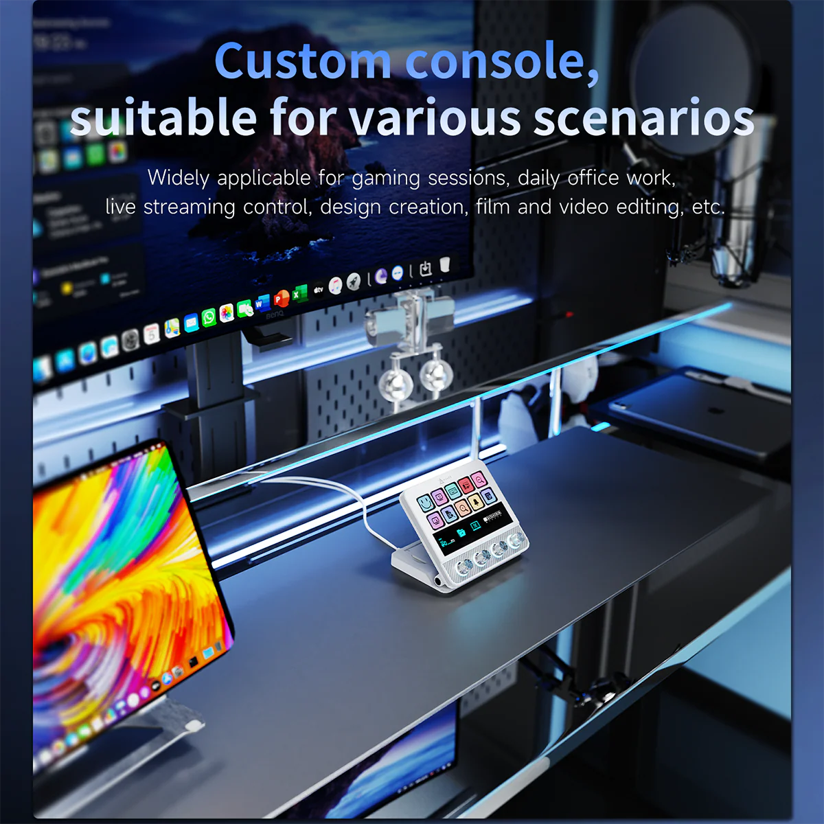 AJAZZ AKP05E PRO Visual Customization Console Custom LCD button icons - Image 10